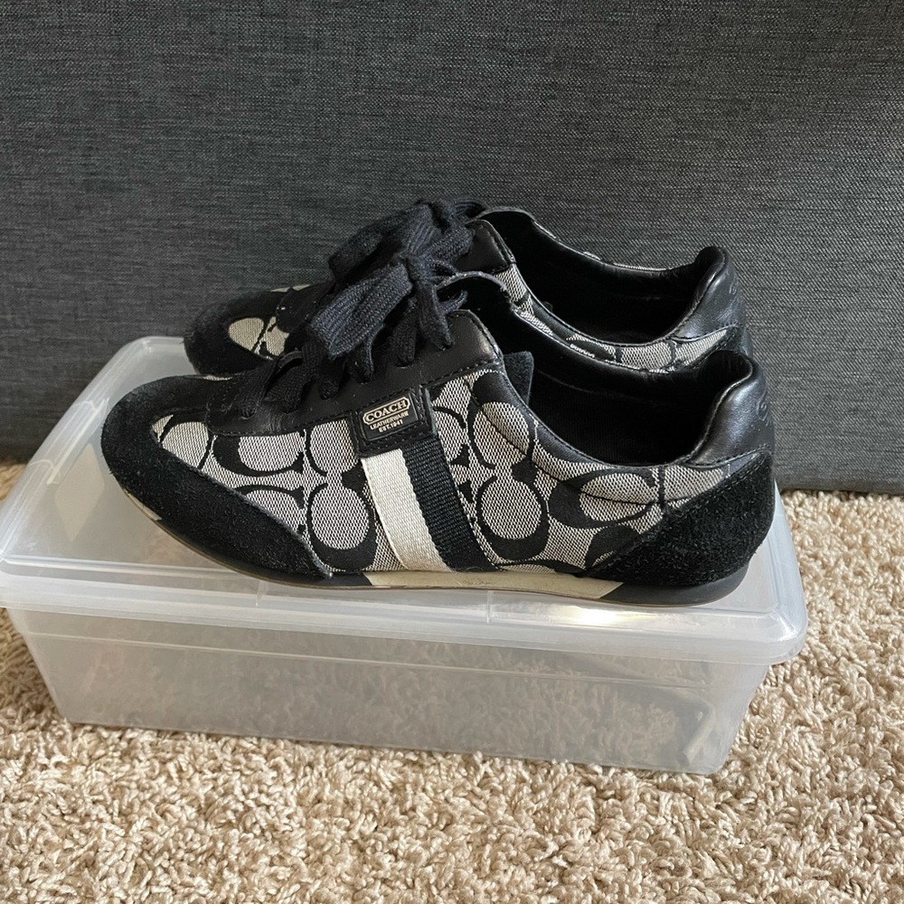 Coach Shoes, Coach Signature Shoes, Coach Logo Shoes